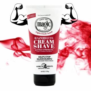 NOVINKA!! Extra silný holiaci krém MAGIC 💪 ✔️Odstraňuje tmavé, hrubé dámske aj pánske ochlpenie! ✔️ Páni si krém veľmi...